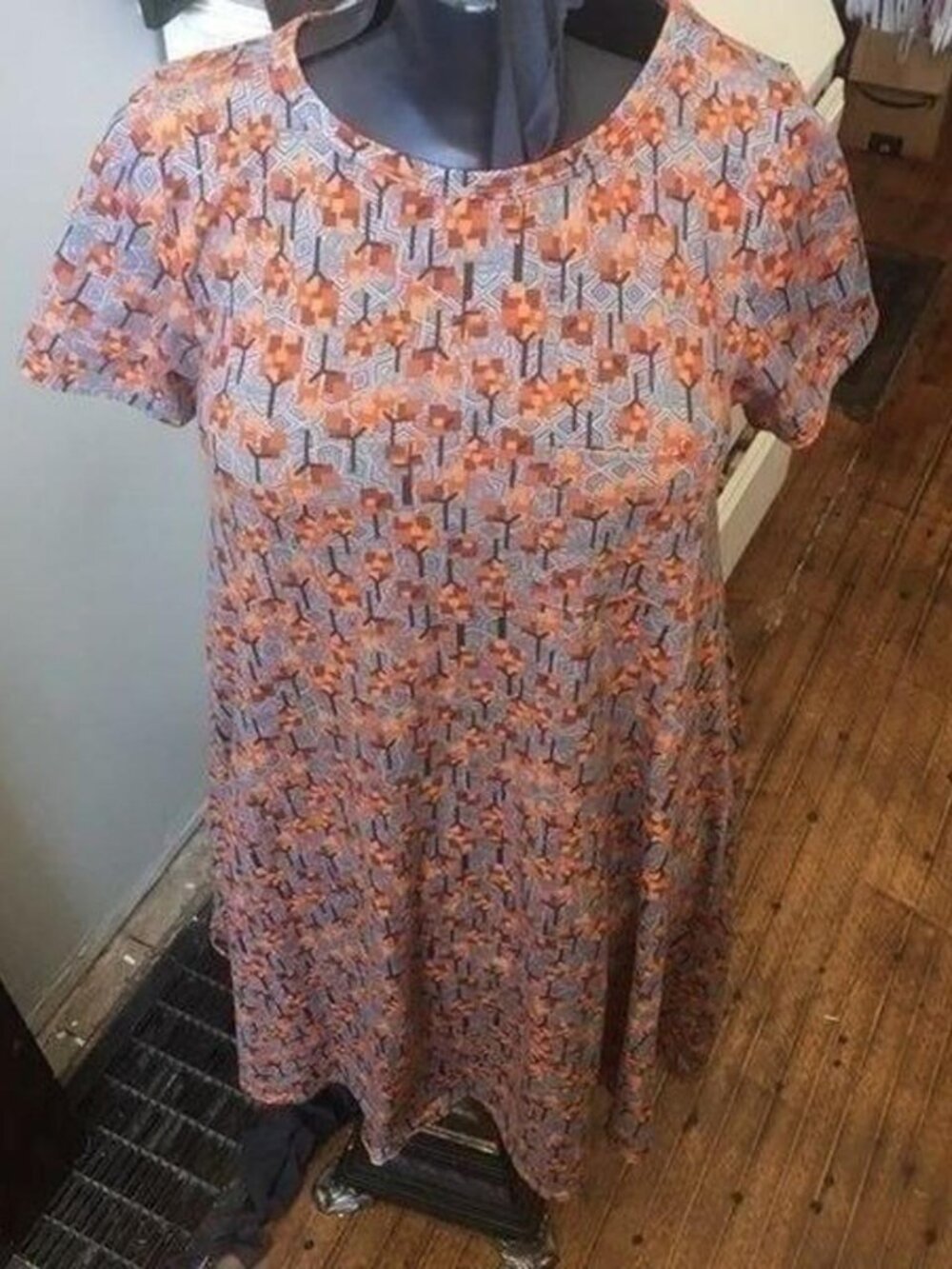 low orange flower